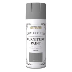Rust-Oleum -Rust-Oleum rust oleum anthracite flat matt furniture paint 400ml5013296037464 08c bq