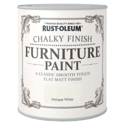 Rust-Oleum Antique White Flat Matt Furniture Paint, 2.5L 3 Rust-Oleum Antique White Flat Matt Furniture Paint, 2.5L -Rust-Oleum rust oleum antique white flat matt furniture paint 2 5l5013296034029 08c bq
