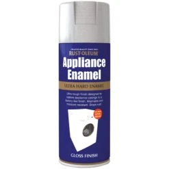Rust-Oleum Appliance Enamel Gloss Stainless Steel Effect Spray Paint, 400ml 3 Rust-Oleum Appliance Enamel Gloss Stainless Steel Effect Spray Paint, 400ml -Rust-Oleum rust oleum appliance enamel gloss stainless steel effect spray paint 400ml5013296950572 08c bq