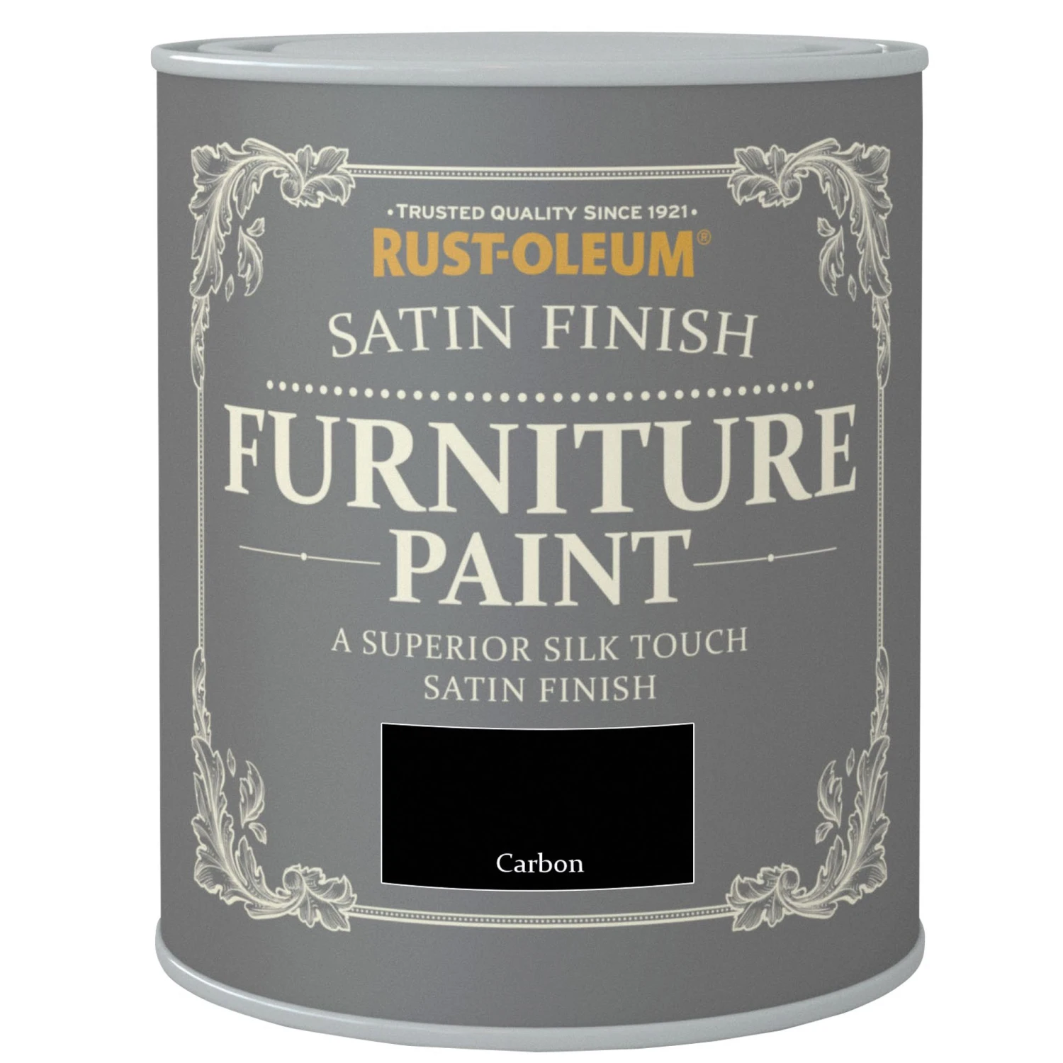 Rust-Oleum Carbon Satinwood Furniture paint, 750ml Rust-Oleum Carbon Satinwood Furniture Paint, 750ml -Rust-Oleum rust oleum carbon satinwood furniture paint 750ml5013296032599 02c BQ