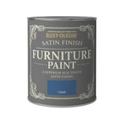 Rust-Oleum -Rust-Oleum rust oleum cobalt satinwood furniture paint 750ml5013296037334 08c bq