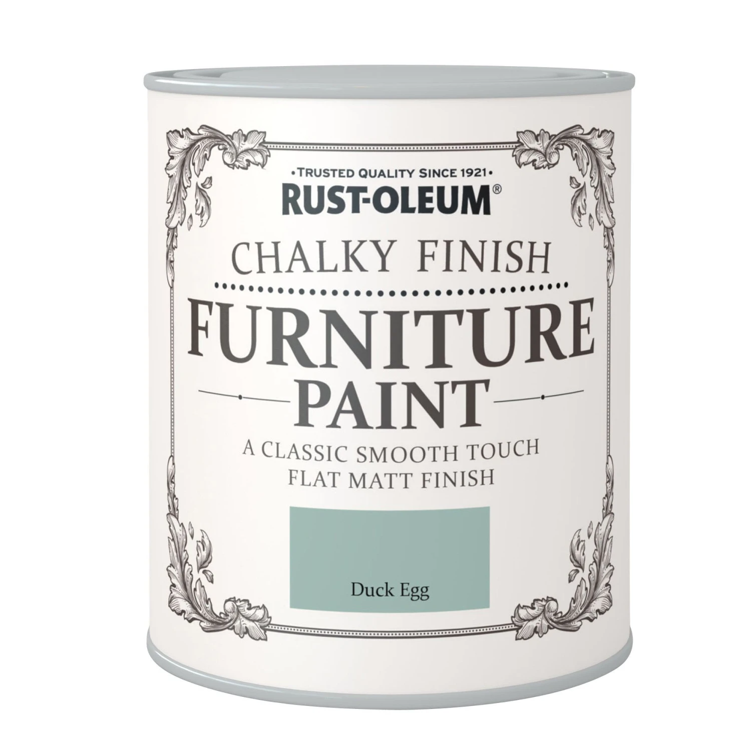 Rust-Oleum Duck egg Chalky effect Matt Furniture paint, 750ml Rust-Oleum Duck Egg Chalky Effect Matt Furniture Paint, 750ml -Rust-Oleum rust oleum duck egg chalky effect matt furniture paint 750ml5013296031226 08c bq