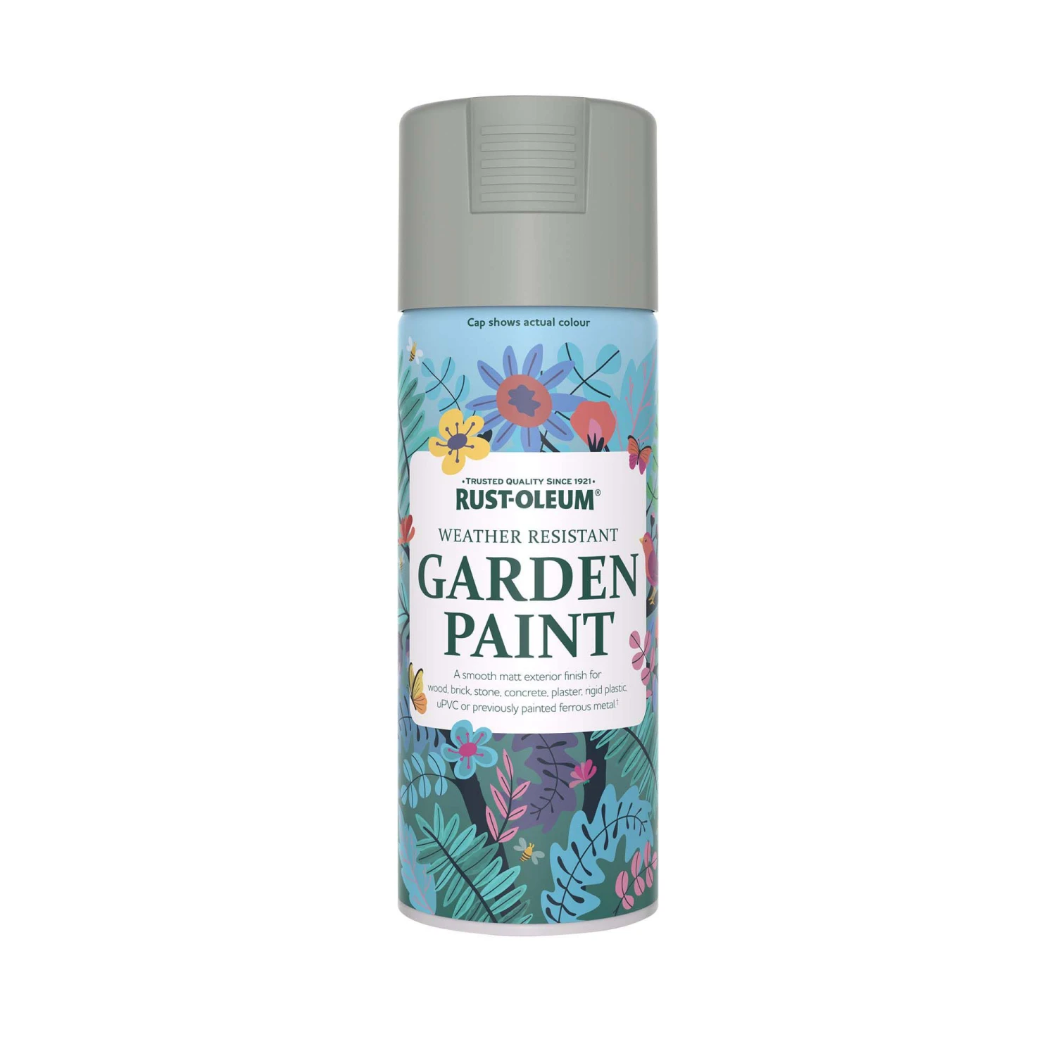 Rust-Oleum Garden Paint Winter Grey Matt Multi-surface Garden Paint, 400ml Spray can Rust-Oleum Garden Paint Winter Grey Matt Multi-surface Garden Paint, 400ml Spray Can -Rust-Oleum rust oleum garden paint winter grey matt multi surface garden paint 400ml spray can5013296132039 08c bq
