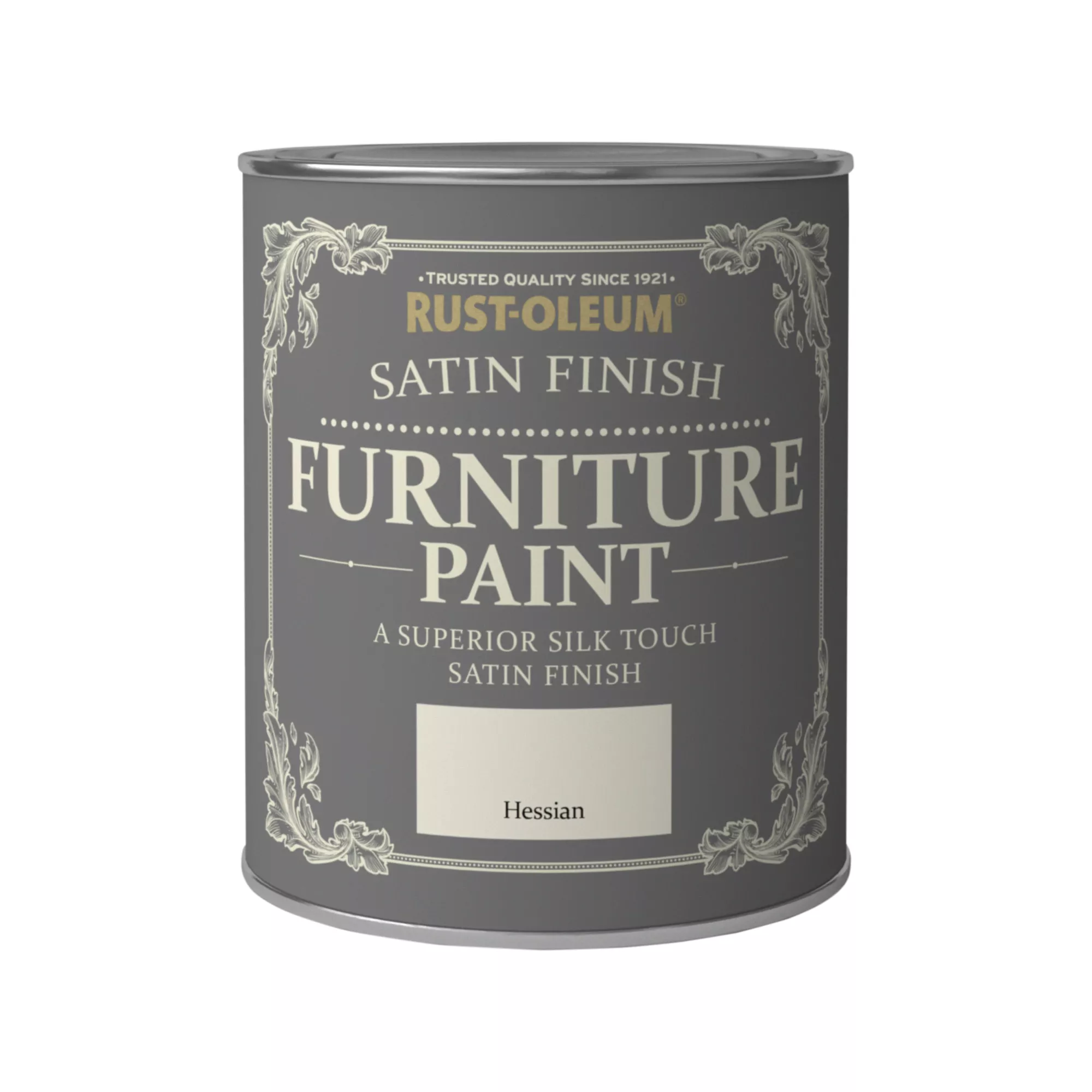 Rust-Oleum Hessian Satinwood Furniture paint, 750ml Rust-Oleum Hessian Satinwood Furniture Paint, 750ml -Rust-Oleum rust oleum hessian satinwood furniture paint 750ml5013296037297 08c bq
