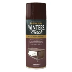 Rust-Oleum Painter's Touch Chestnut Gloss Multi-surface Decorative Spray Paint, 400ml -Rust-Oleum rust oleum painter s touch chestnut gloss multi surface decorative spray paint 400ml5013296950145 08c bq