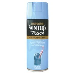 Rust-Oleum Painter's Touch Spa Blue Gloss Multi-surface Decorative Spray Paint, 400ml -Rust-Oleum rust oleum painter s touch spa blue gloss multi surface decorative spray paint 400ml5013296950299 08c bq