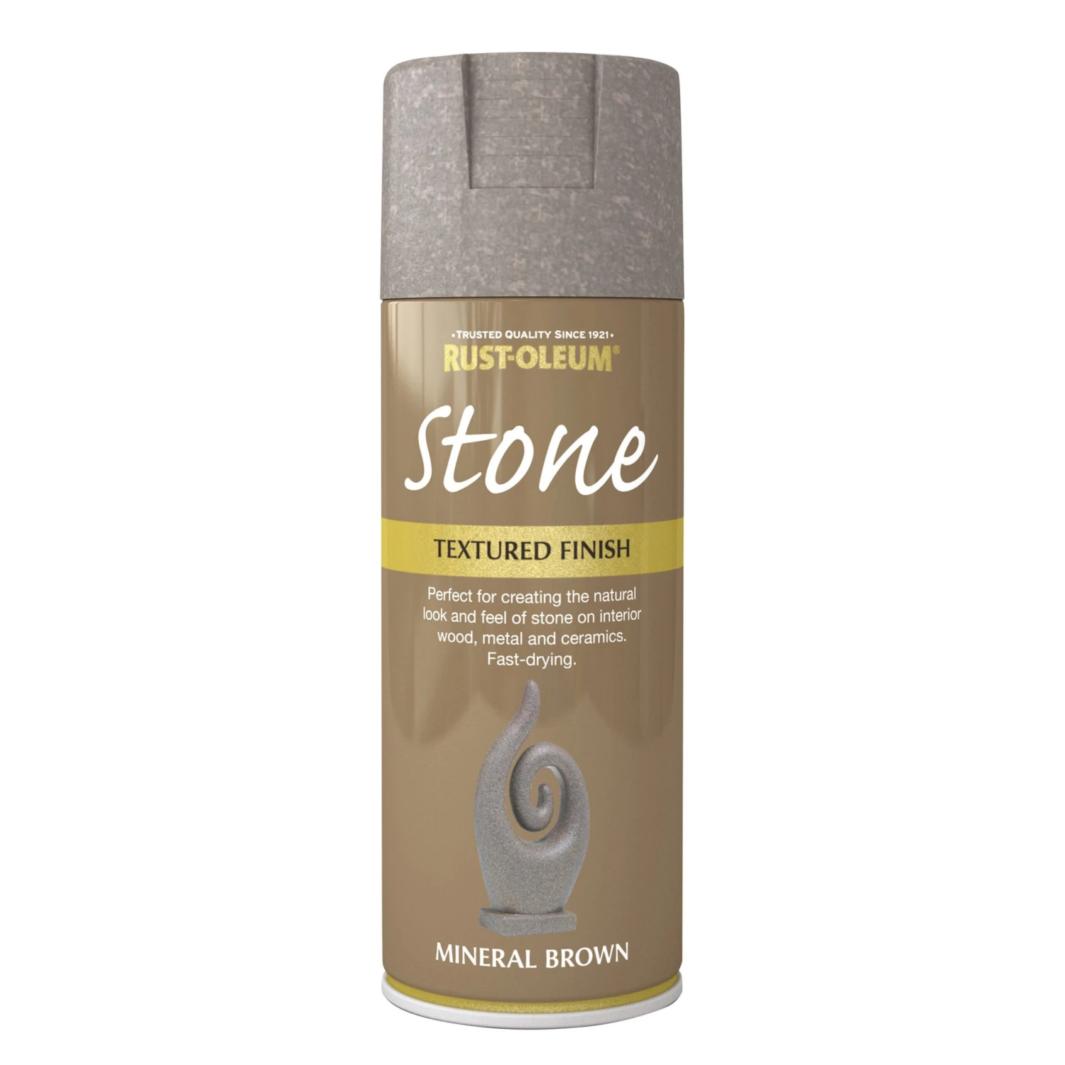Rust-Oleum Stone Mineral brown Textured effect Multi-surface Spray paint, 400ml Rust-Oleum Stone Mineral Brown Textured Effect Multi-surface Spray Paint, 400ml -Rust-Oleum rust oleum stone mineral brown textured effect multi surface spray paint 400ml5013296950480 08c bq scaled
