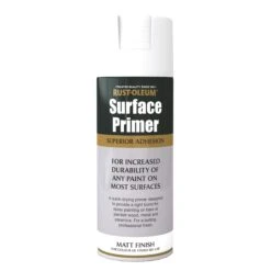 Rust-Oleum Surface Primer White Matt Multi-surface Primer Spray Paint, 400ml 3 Rust-Oleum Surface Primer White Matt Multi-surface Primer Spray Paint, 400ml -Rust-Oleum rust oleum surface primer white matt multi surface primer spray paint 400ml5013296950466 08c bq