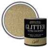 Rust-Oleum Ultra Shimmer Gold Glitter Effect Mid Sheen Multi-surface Topcoat Paint Glitter, 750ml -Rust-Oleum rust oleum ultra shimmer gold glitter effect mid sheen multi surface topcoat paint glitter 750ml5013296039628 02c bq