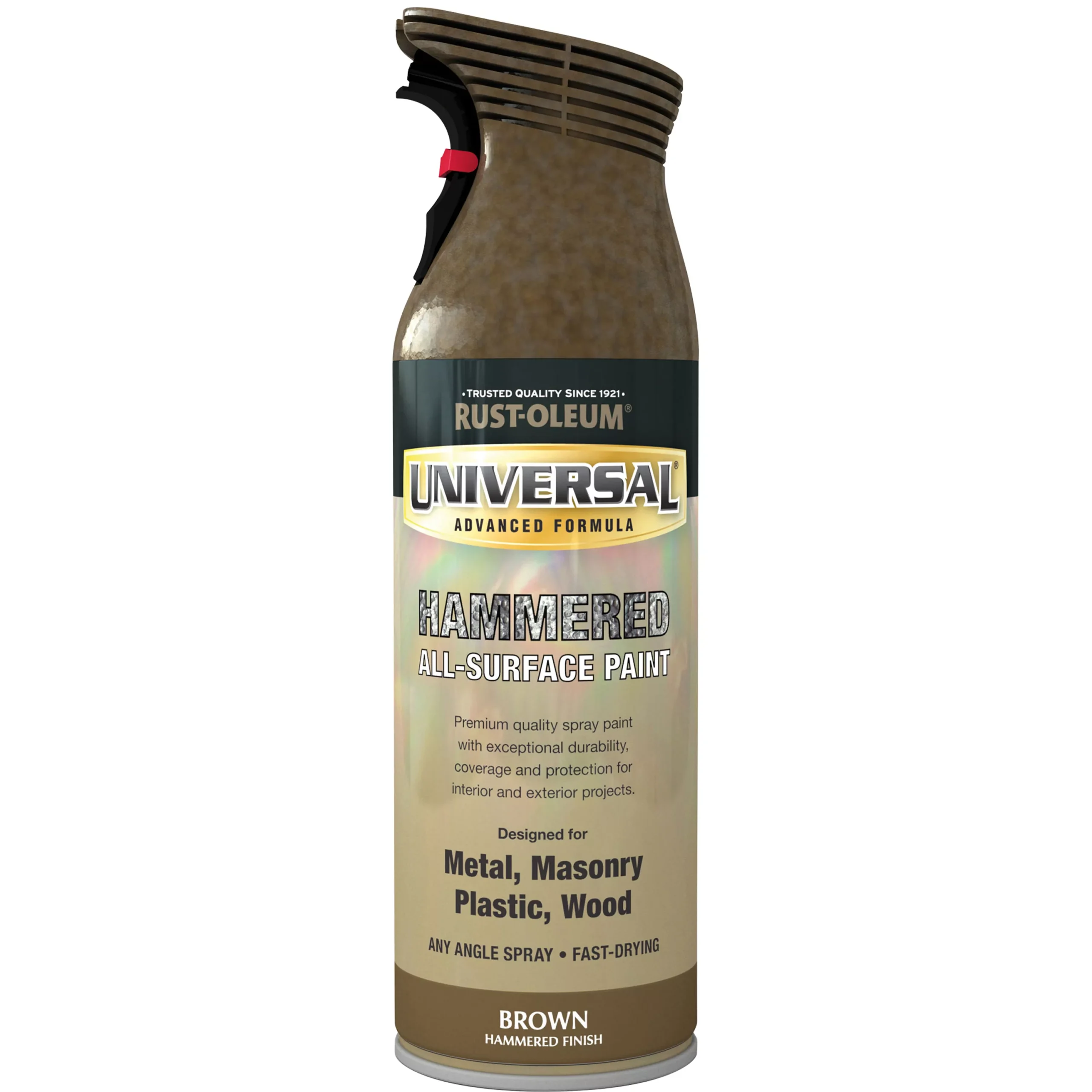Rust-Oleum Universal Brown Hammered effect Multi-surface Spray paint, 400ml Rust-Oleum Universal Brown Hammered Effect Multi-surface Spray Paint, 400ml -Rust-Oleum rust oleum universal brown hammered effect multi surface spray paint 400ml5013296951012 08c bq scaled