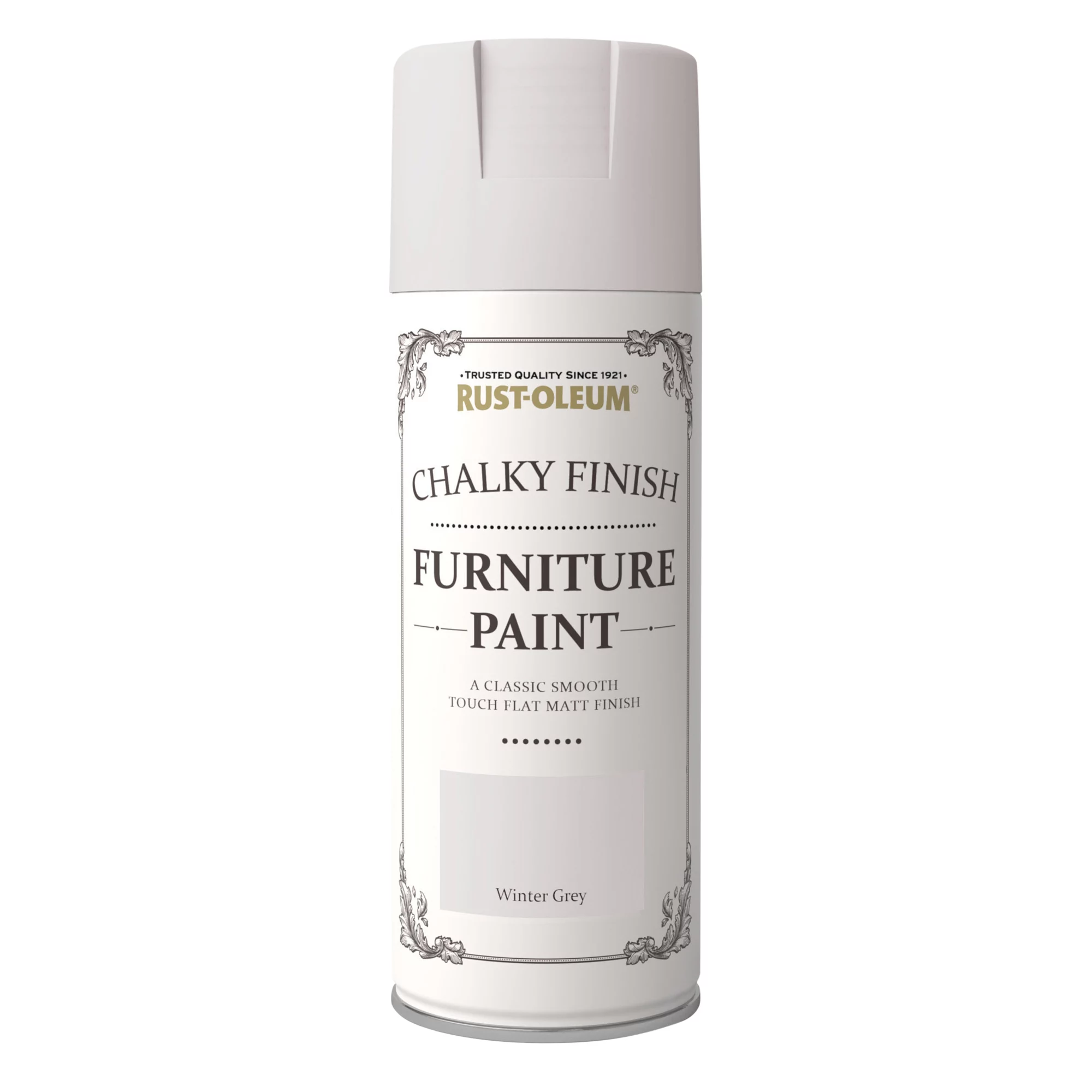 Rust-Oleum Winter grey Chalky effect Furniture paint, 400ml Rust-Oleum Winter Grey Chalky Effect Furniture Paint, 400ml -Rust-Oleum rust oleum winter grey chalky effect furniture paint 400ml5013296940894 08c bq